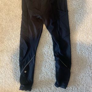 Two pairs Lululemon Size 4 capris